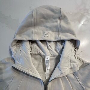Lululemon Cream Scuba Oversized Hoodie